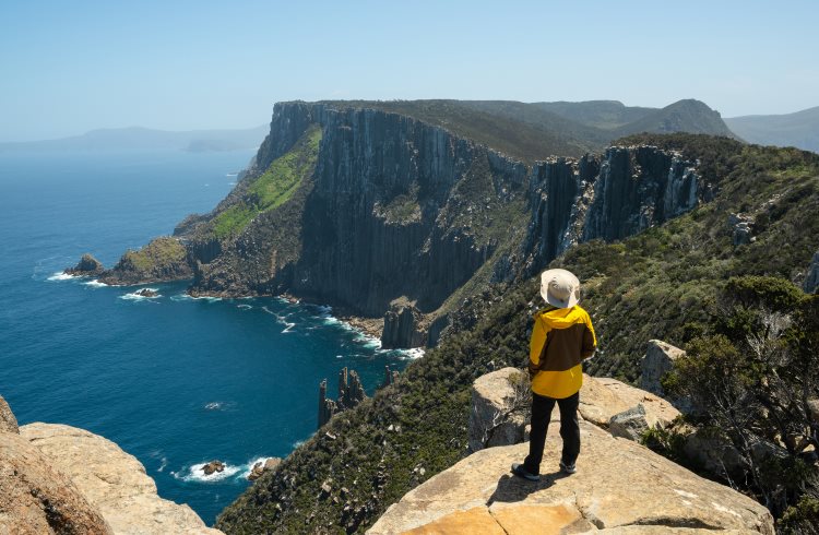 Pilar do Cabo ao longo da Trilha das Três Cabos. Crédito da imagem: Getty Images / Blue Planet Studio